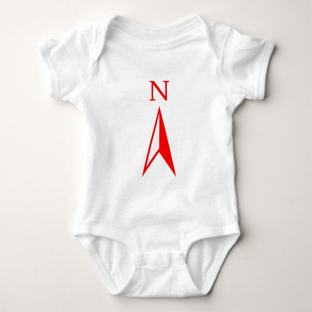 North Baby Bodysuit (Front)