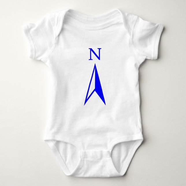 North Baby Bodysuit (Front)