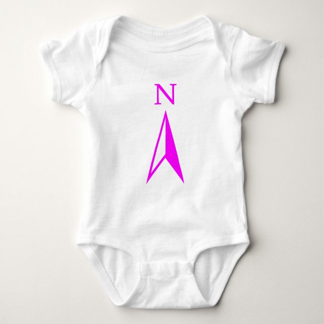 North Baby Bodysuit (Front)
