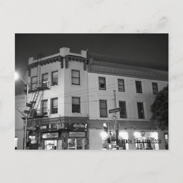 north beach, san francisco postcard (Front)