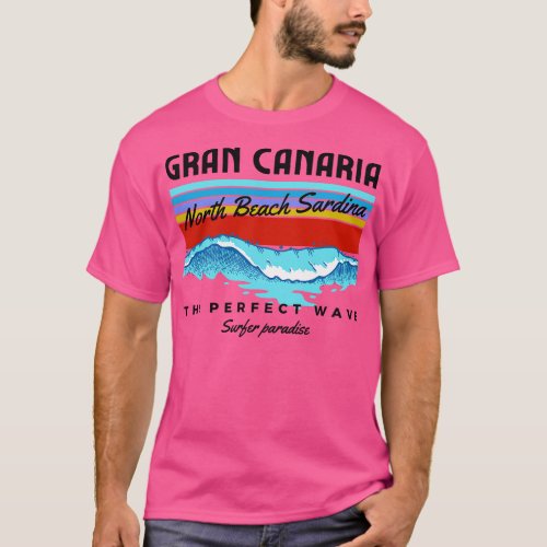 North Beach Sardina Gran Canaria Spain T_Shirt