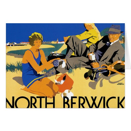 North Berwick Beach Cards (Front Horizontal)
