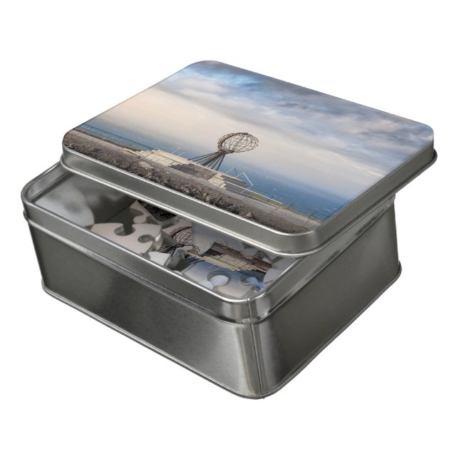 North Cape Norway Jigsaw Puzzle (Lid Open)