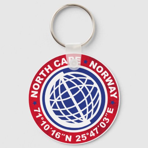 NORTH CAPE SPECIAL NORWAY KEYCHAIN