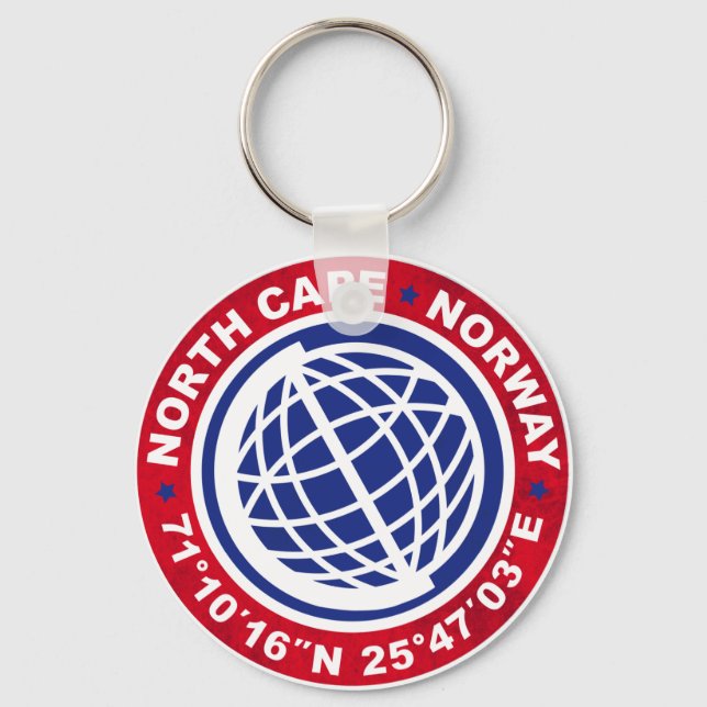 NORTH CAPE SPECIAL NORWAY KEYCHAIN (Front)