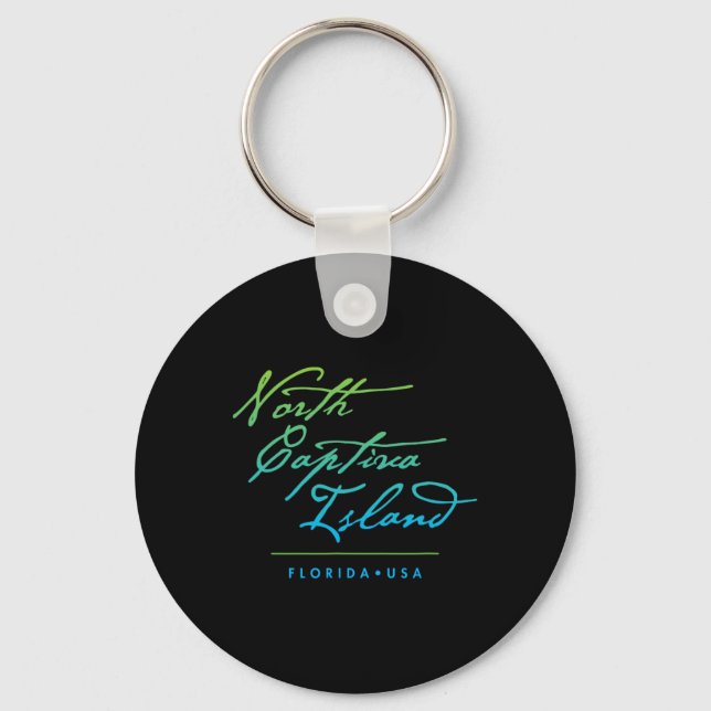 North Captiva Island Florida  Keychain (Front)