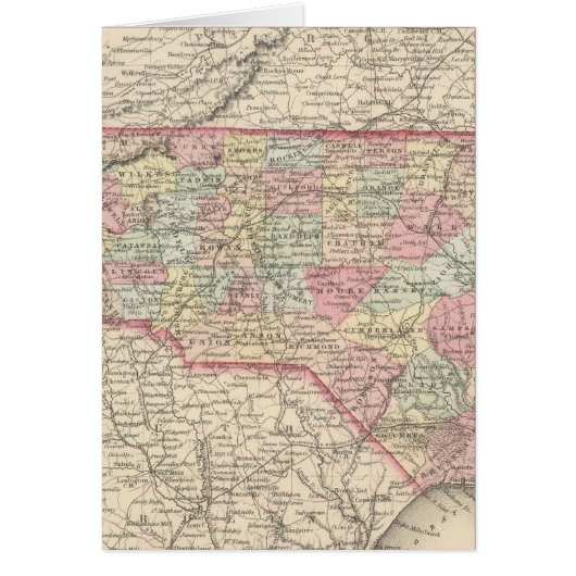 North Carolina 3 Cards (Front)