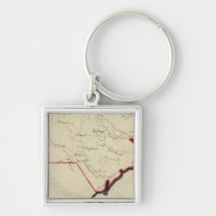North Carolina 7 Keychain