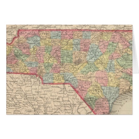 North Carolina 8 Cards (Front Horizontal)