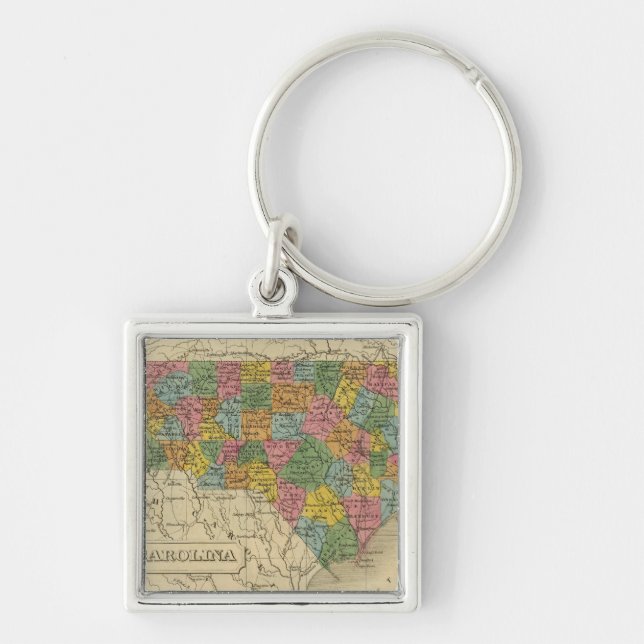 North Carolina 9 Keychain (Front)