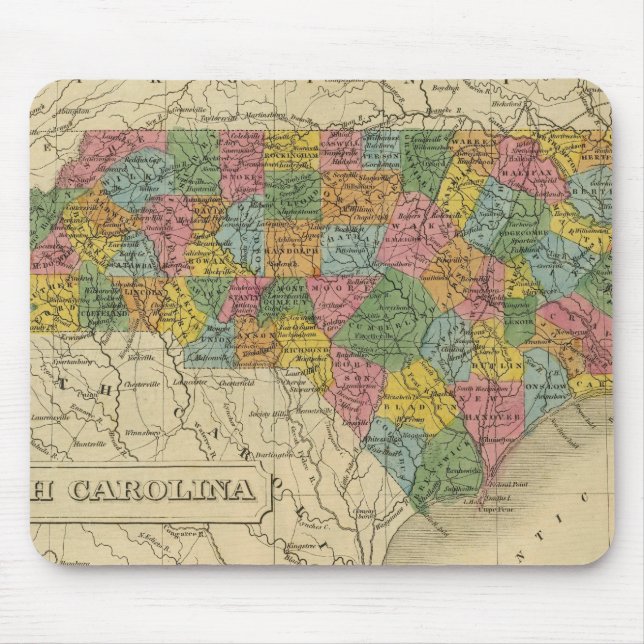 North Carolina 9 Mouse Pad (Front)