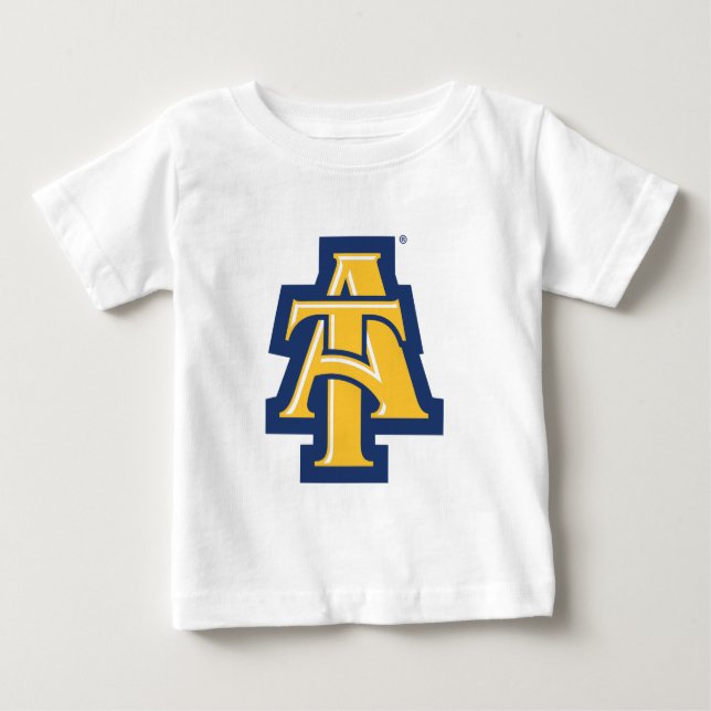 North Carolina A&T State University | A Logo Baby T-Shirt (Front)