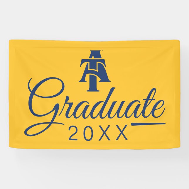 North Carolina A&T State University | A Logo Banner (Horizontal)