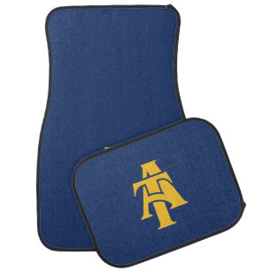 North Carolina A&T State University A Logo Car Floor Mat