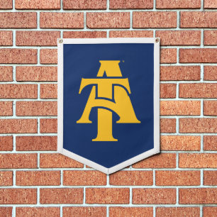 North Carolina A&T State University A Logo Pennant