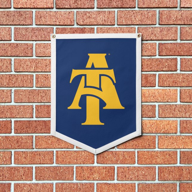 North Carolina A&T State University | A Logo Pennant (Insitu 1)