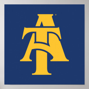 North Carolina A&T State University   A Logo Poster