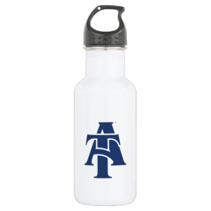 North Carolina A&T State University   A Logo Stainless Steel Water Bottle