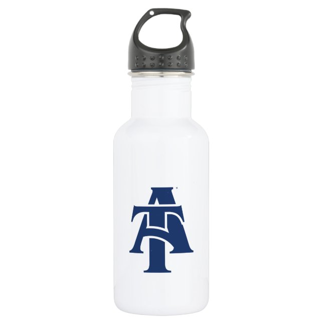 North Carolina A&T State University | A Logo Stainless Steel Water Bottle (Front)