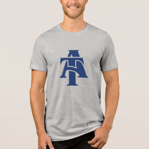 North Carolina A&T State University   A Logo Tri-Blend Shirt