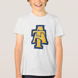 North Carolina A&T State University   A Logo Tri-Blend Shirt