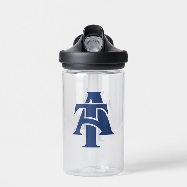 North Carolina A&T State University | A Logo Water Bottle (Front)