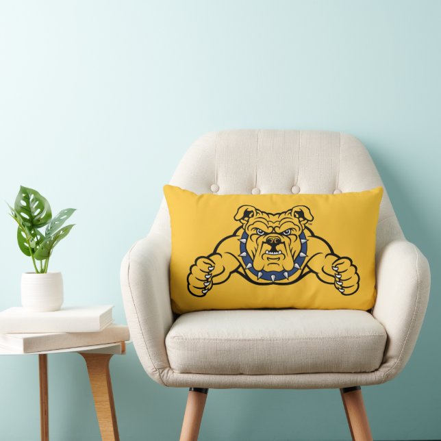 North Carolina A&T State University | Bulldog Lumbar Pillow (Chair)