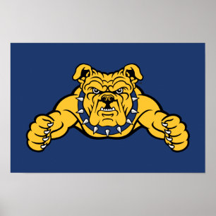 North Carolina A&T State University Bulldog Poster