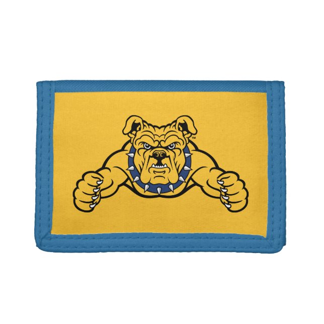 North Carolina A&T State University | Bulldog Trifold Wallet (Front)
