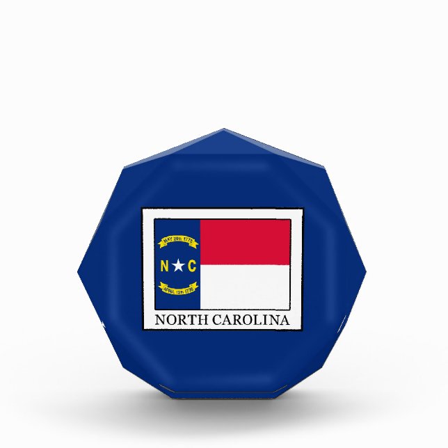North Carolina Acrylic Award (Front)