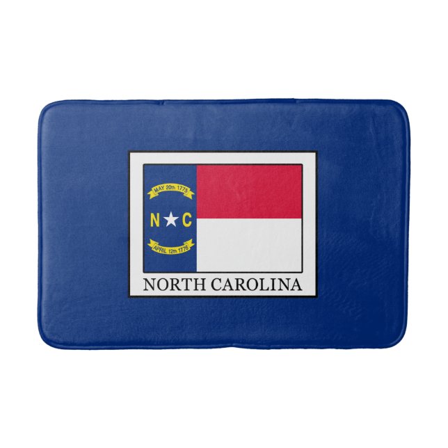 North Carolina Bathroom Mat (Front)