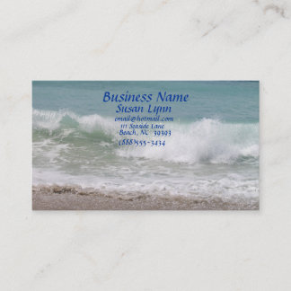 North Carolina Beach Business Card