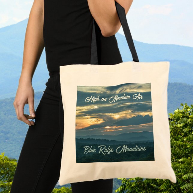 North Carolina Blue Ridge Mountains Photographic Tote Bag (Creator Uploaded)