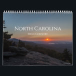 North Carolina Calendar<br><div class="desc">Autumn Mountain View from Blue Ridge parkway. High Country,  NC</div>