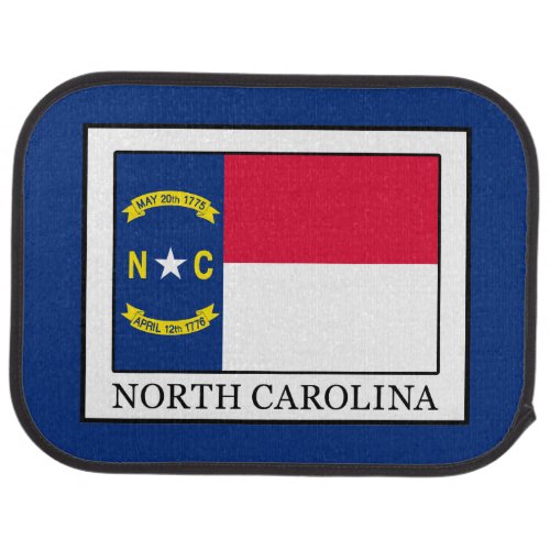 North Carolina Car Floor Mat