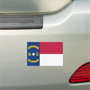 North Carolina Car Magnet