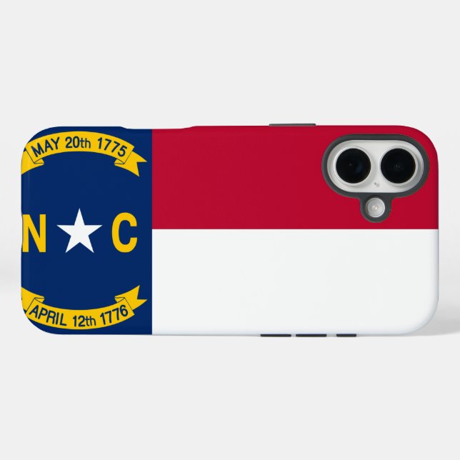 North Carolina Case-Mate iPhone Case (Back (Horizontal))