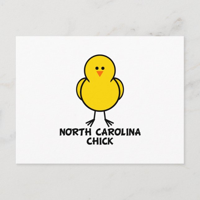 North Carolina Chick Postcard (Front)