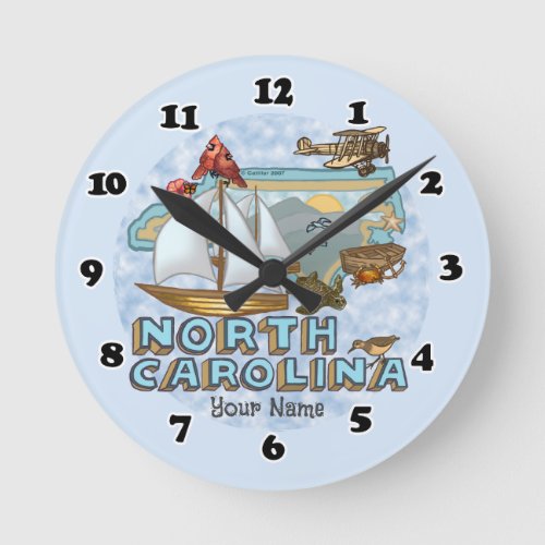 North Carolina Clock