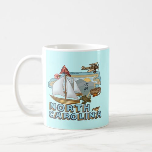North Carolina custom name Coffee Mug