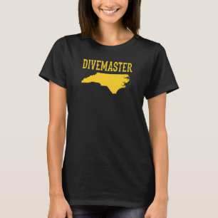 North Carolina Divemaster Scuba Diving Instructor  T-Shirt