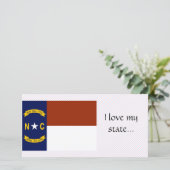 North Carolina Flag (Standing Front)