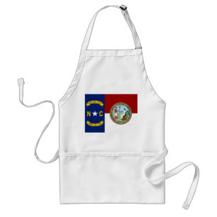 North Carolina flag Adult Apron