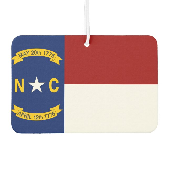 North+Carolina flag Air Freshener (Front)