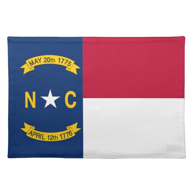 North Carolina Flag American MoJo Placemat (Front)