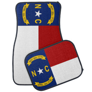 North Carolina flag Car Floor Mat