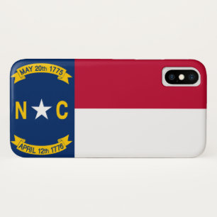 North Carolina Flag iPhone X Case