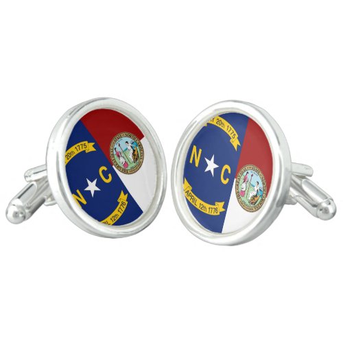 North Carolina flag Cufflinks