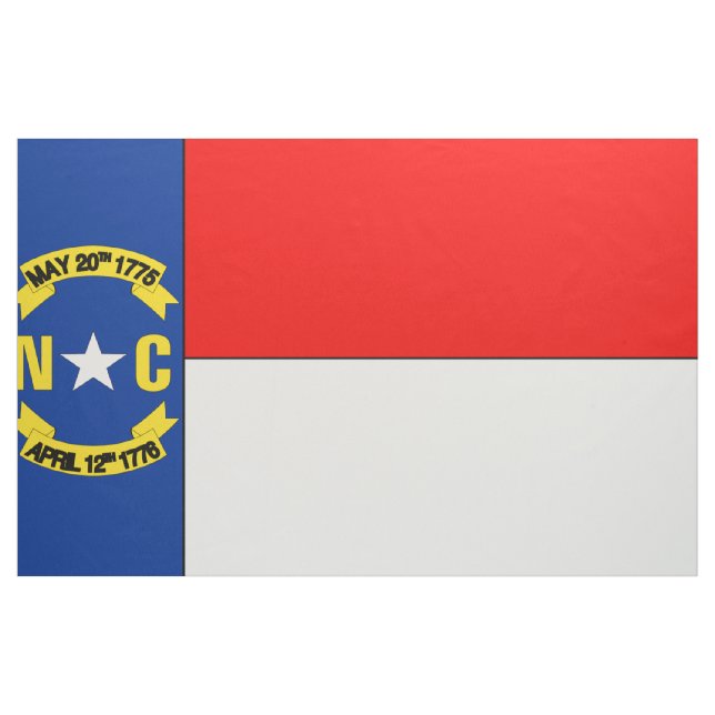 NORTH CAROLINA Flag - Fabric (Yard)