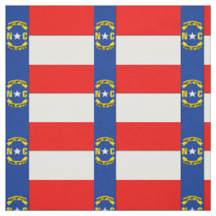NORTH CAROLINA Flag Fabric